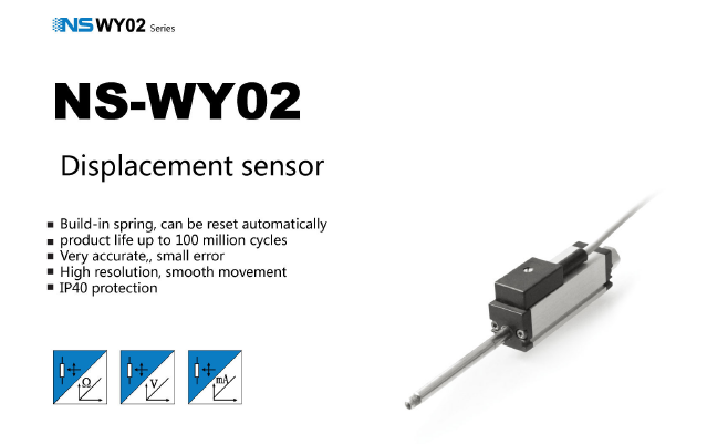 50mm Induction Head Linear Position Potentiometer Sensor