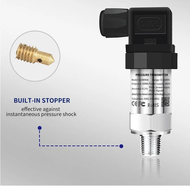 4-20mA Engine Fuel Pressure Transmitter for Hydraulic System